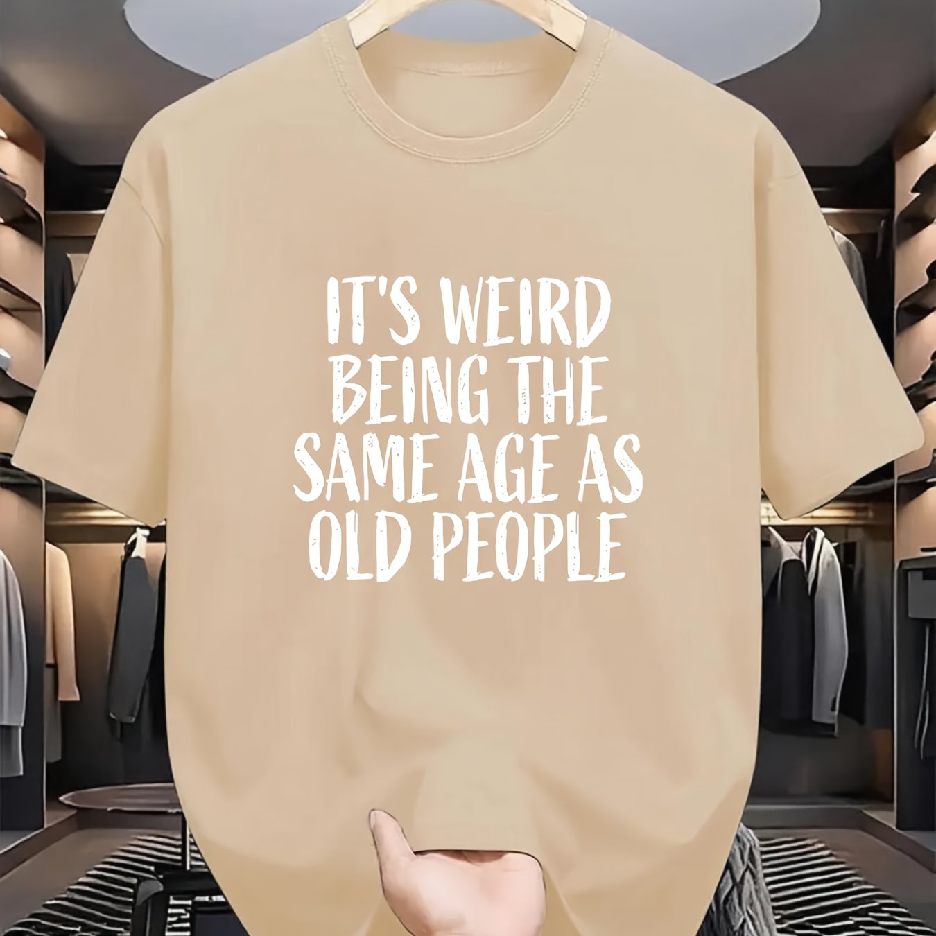 Weird™ – Het T-shirt dat je leeftijd met humor draagt