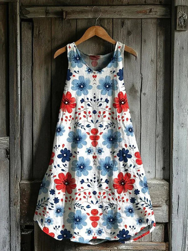 Colette – Bloemenpatroon jurk