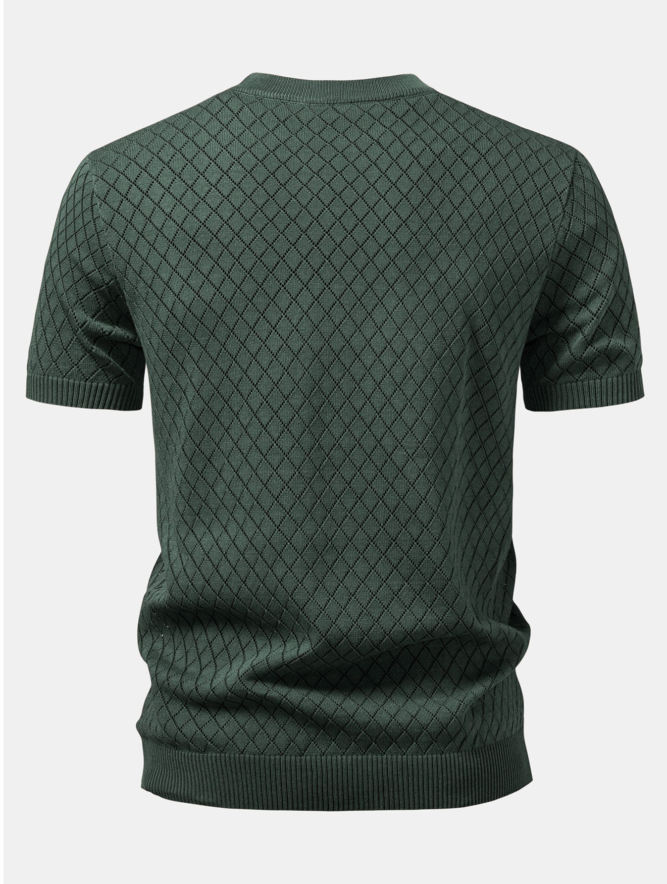 Gehaakt T-shirt met Diamantmotief