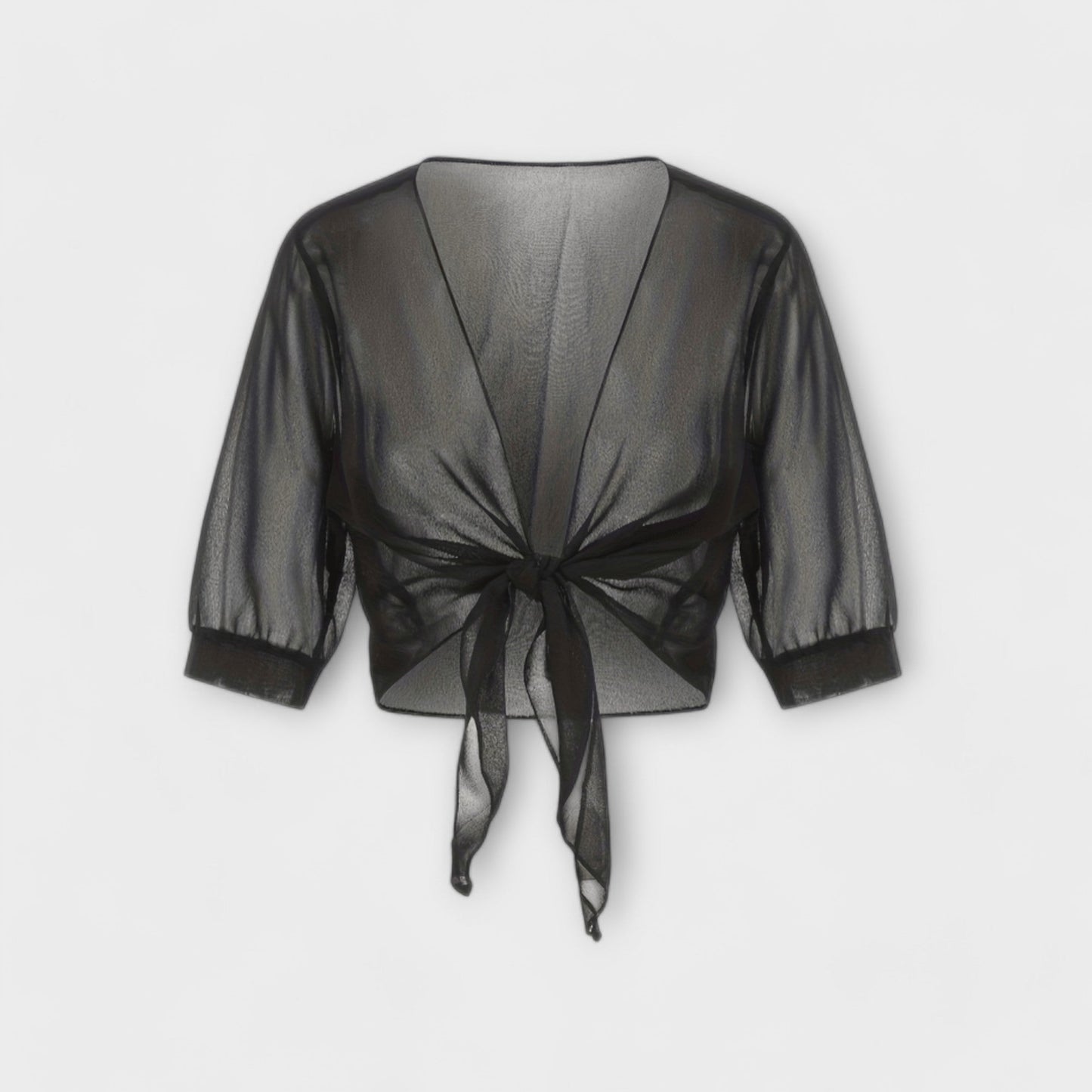 Olivia – Blouse met Open Voorzijde