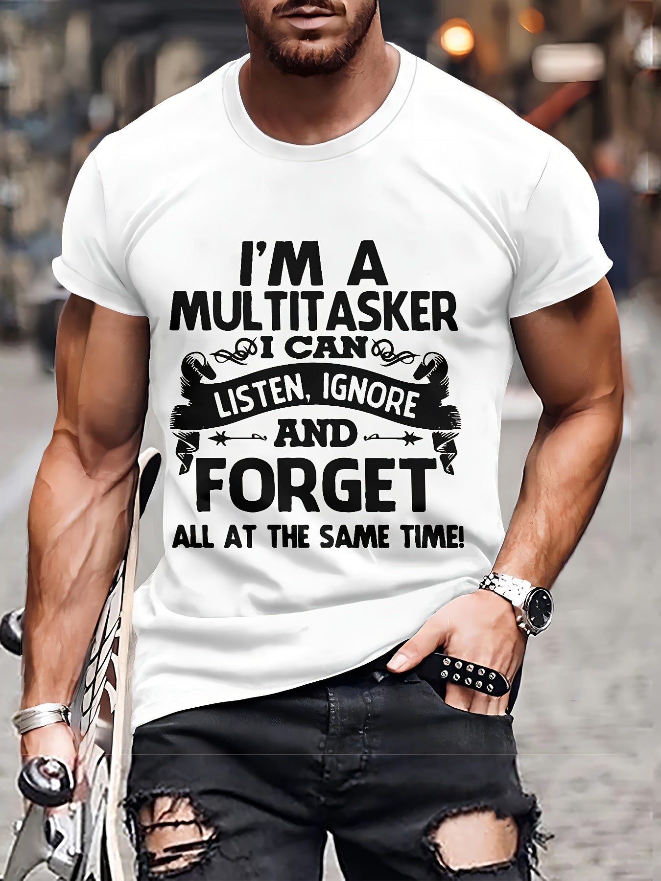Multitasker™ – Voor mannen die alles (of niets) tegelijk doen
