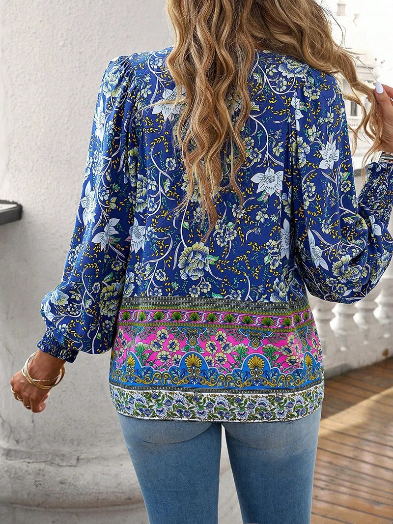 Helena™ | Zomer Bloemen Top