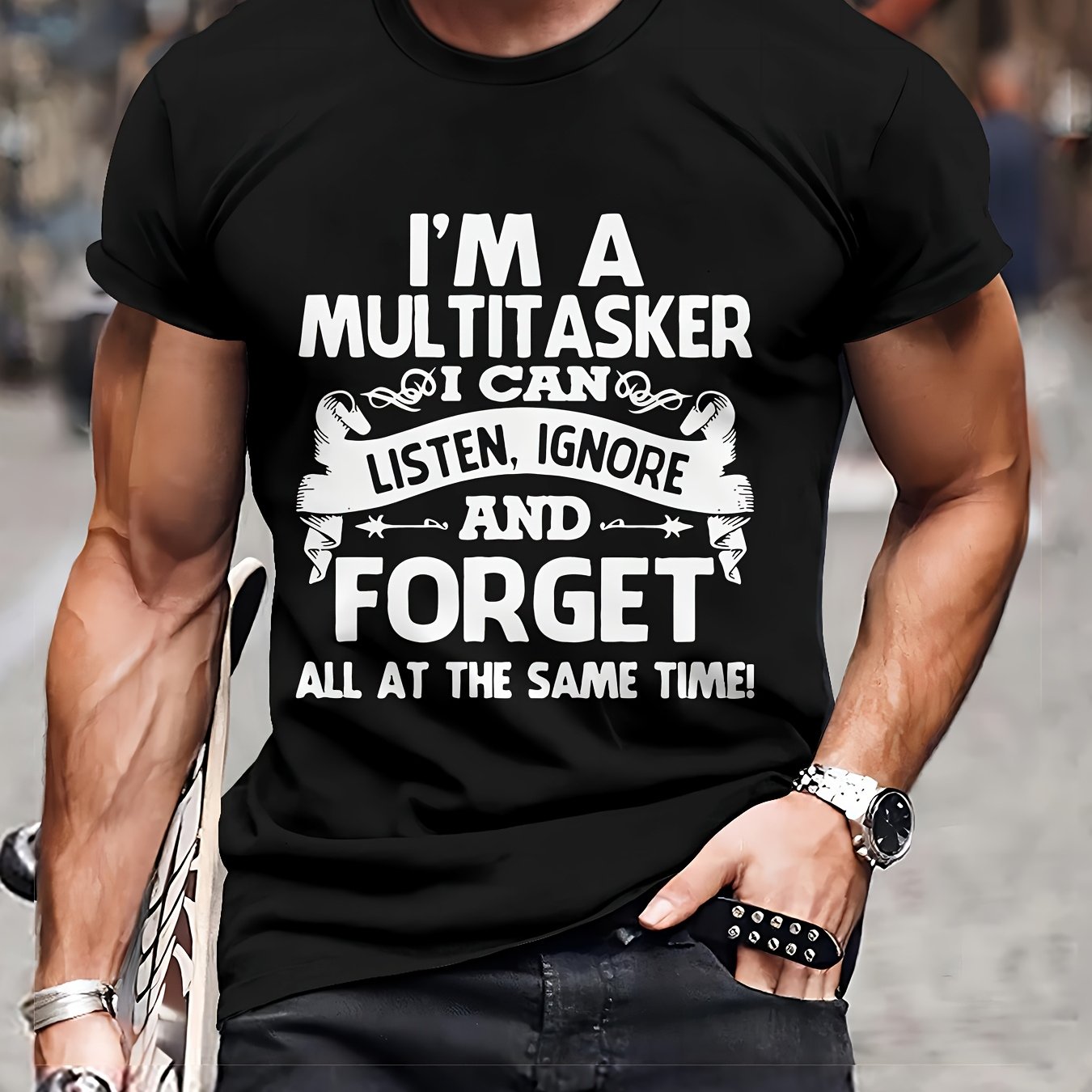 Multitasker™ – Voor mannen die alles (of niets) tegelijk doen