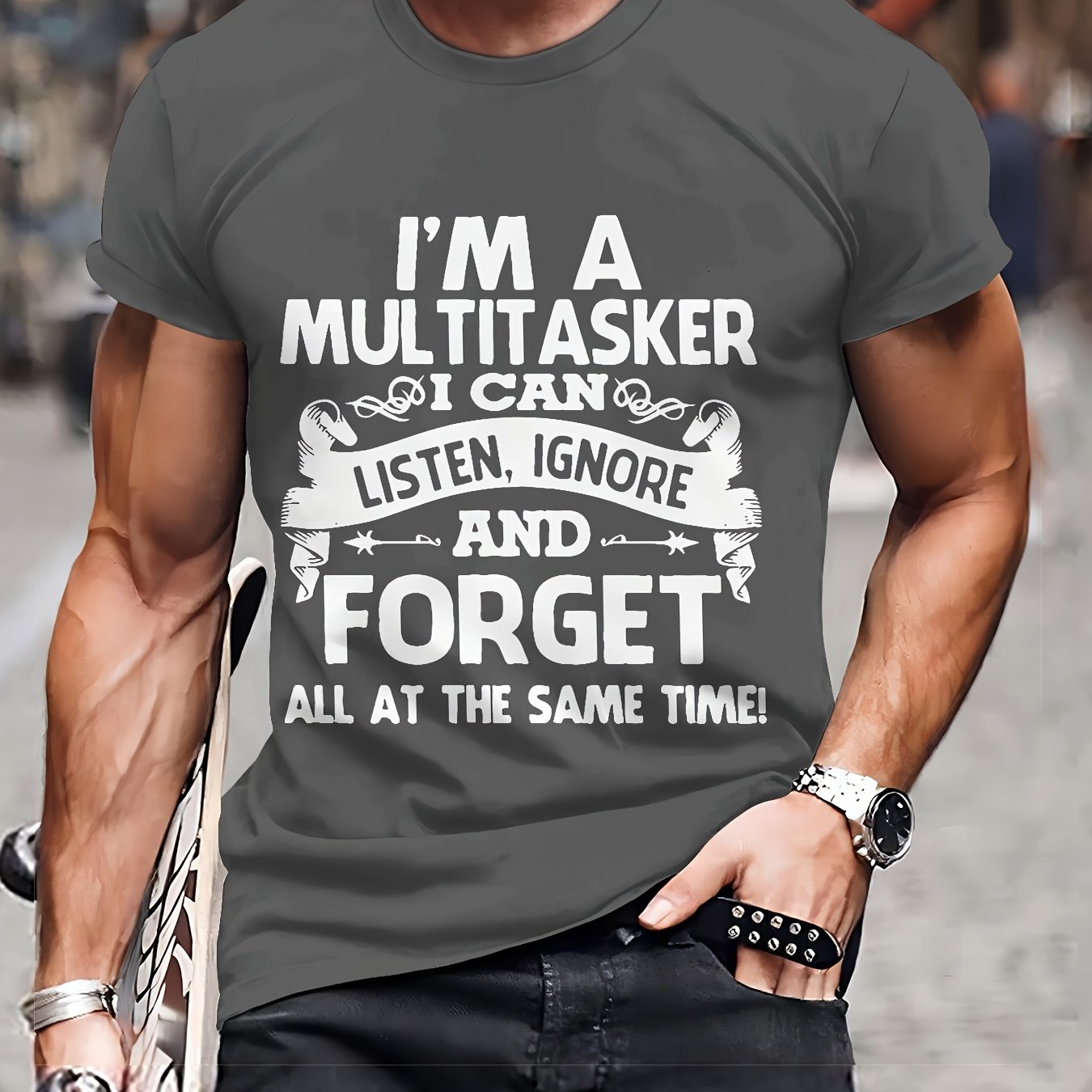 Multitasker™ – Voor mannen die alles (of niets) tegelijk doen