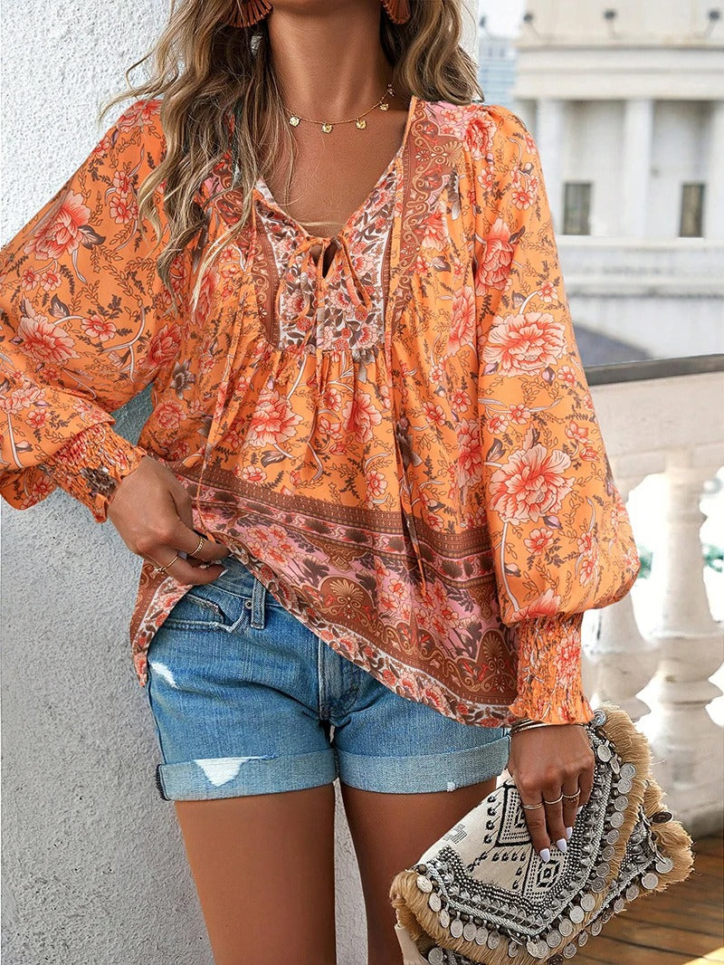 Helena™ | Zomer Bloemen Top