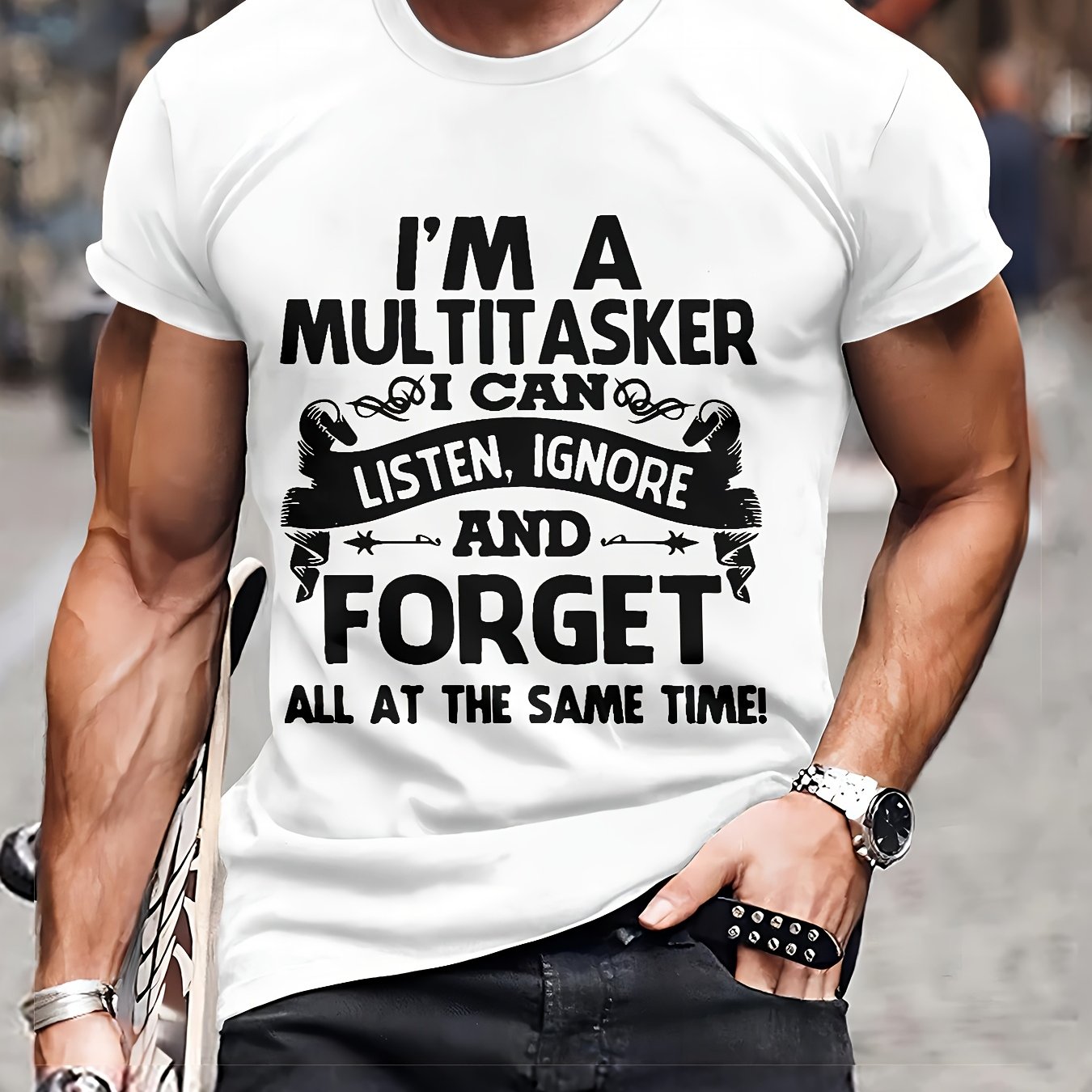 Multitasker™ – Voor mannen die alles (of niets) tegelijk doen