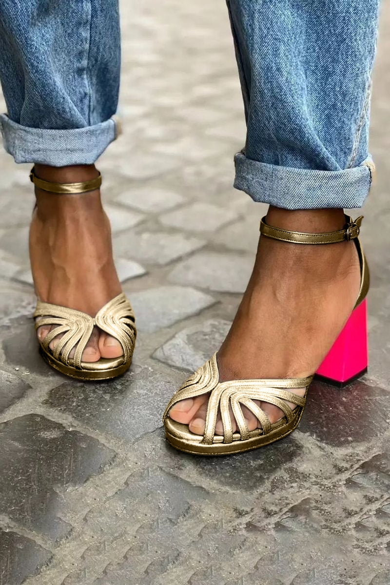 Soise™ | Elegante enkelband sandalen met open teen voor een verfijnde stijl