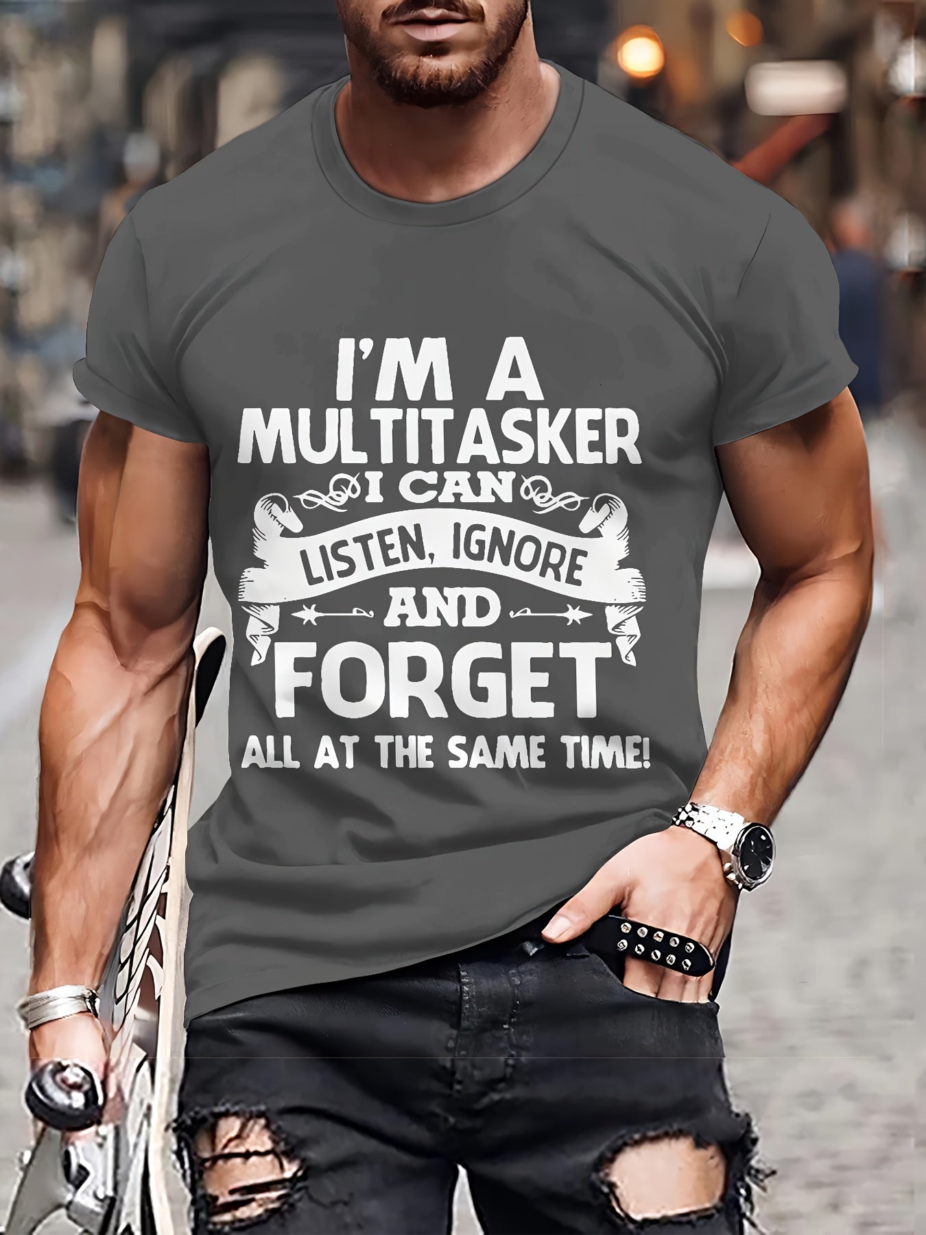 Multitasker™ – Voor mannen die alles (of niets) tegelijk doen