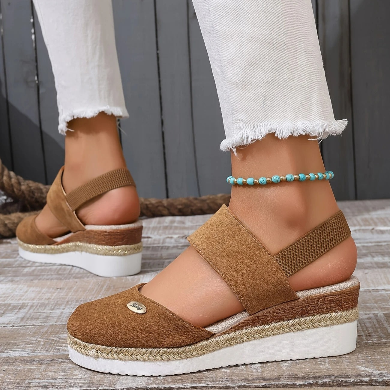 LW™ | Antonia - Comfortabele Orthopedische Plateau Sandalen met Ventilatie