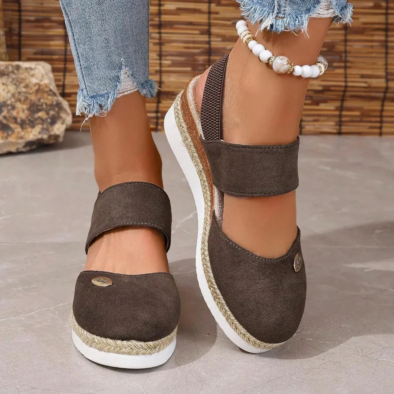 LW™ | Antonia - Comfortabele Orthopedische Plateau Sandalen met Ventilatie