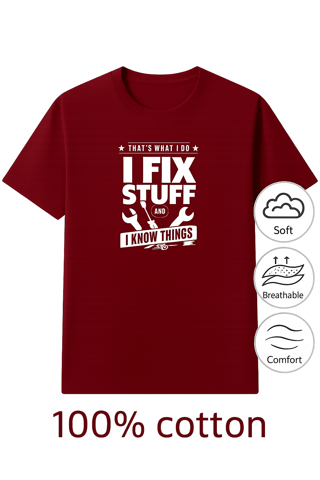 Fix™ – T-shirt met humor en attitude