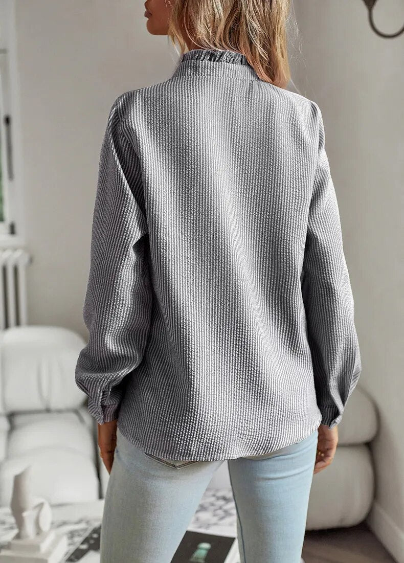 Belle™ | Elegante Polo Blouse