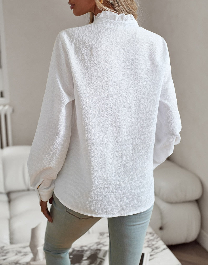 Belle™ | Elegante Polo Blouse