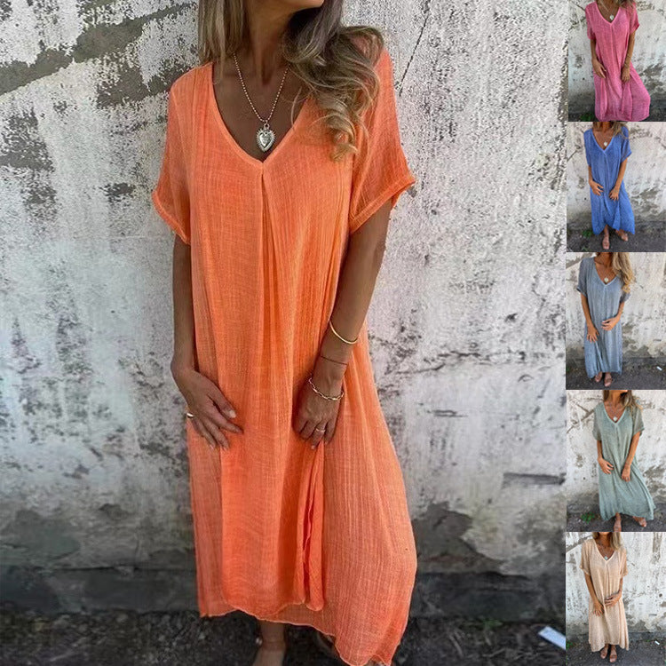 Naia™ | V-hals Jurk