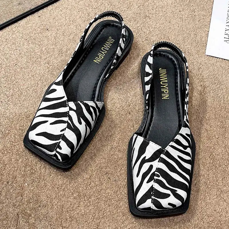 LW™ | Elise – Chic Slingbacks met Trendy Vierkante Neus