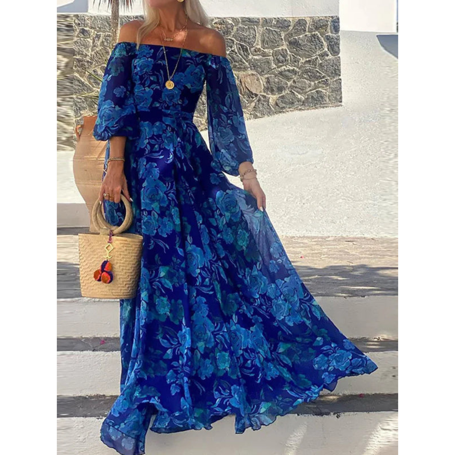 vittoria™ | Elegante Patchwork Jurk