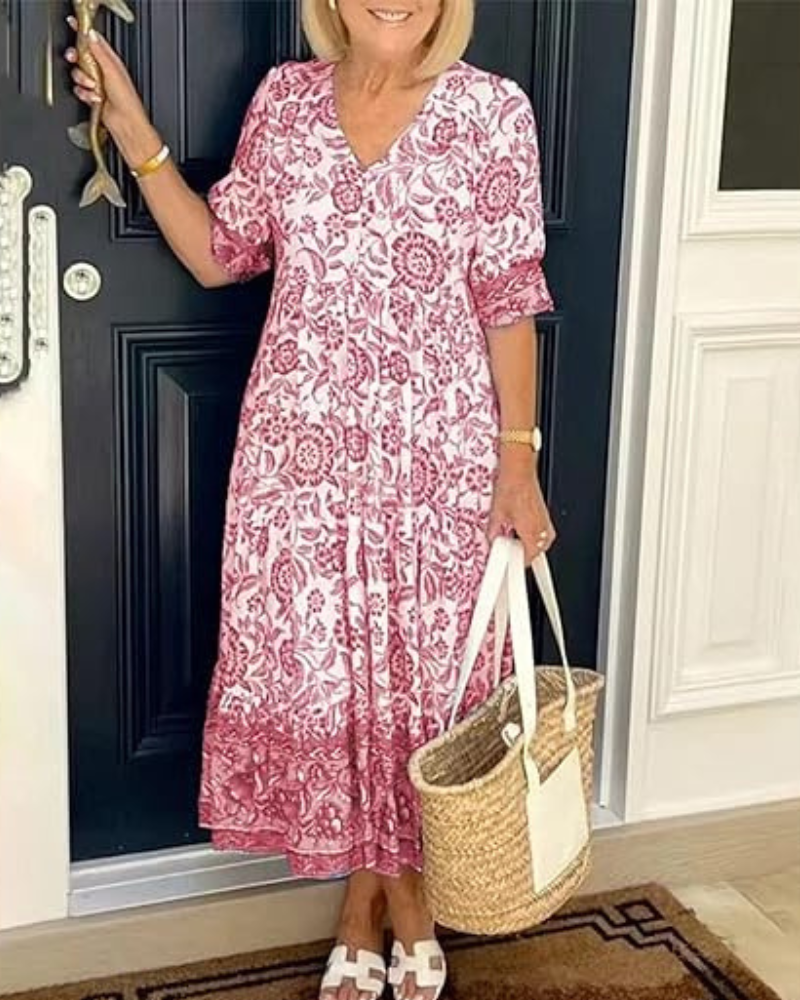 Nia – Elegante en comfortabele zomerjurk voor elke dag