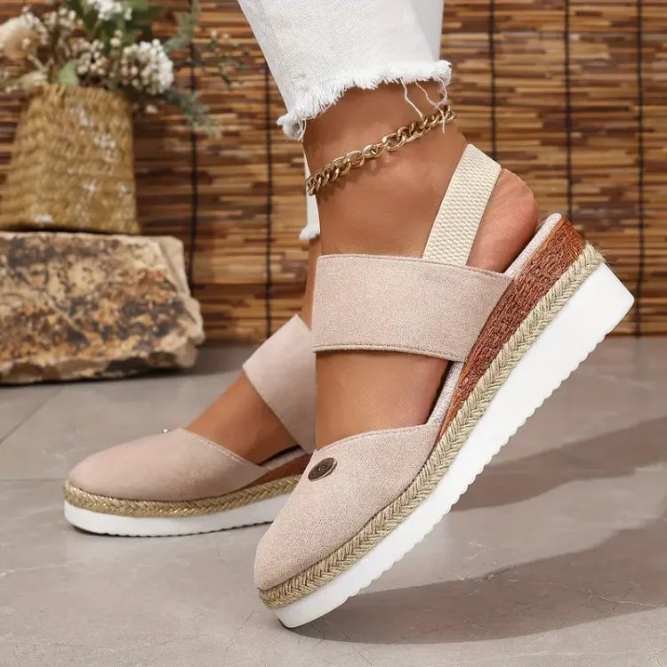 LW™ | Antonia - Comfortabele Orthopedische Plateau Sandalen met Ventilatie
