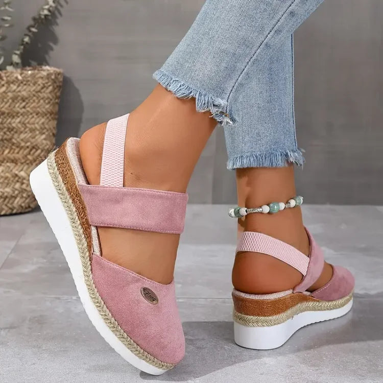 LW™ | Antonia - Comfortabele Orthopedische Plateau Sandalen met Ventilatie