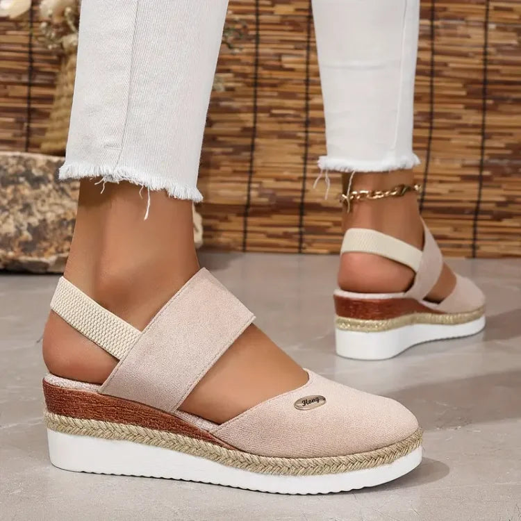 LW™ | Antonia - Comfortabele Orthopedische Plateau Sandalen met Ventilatie