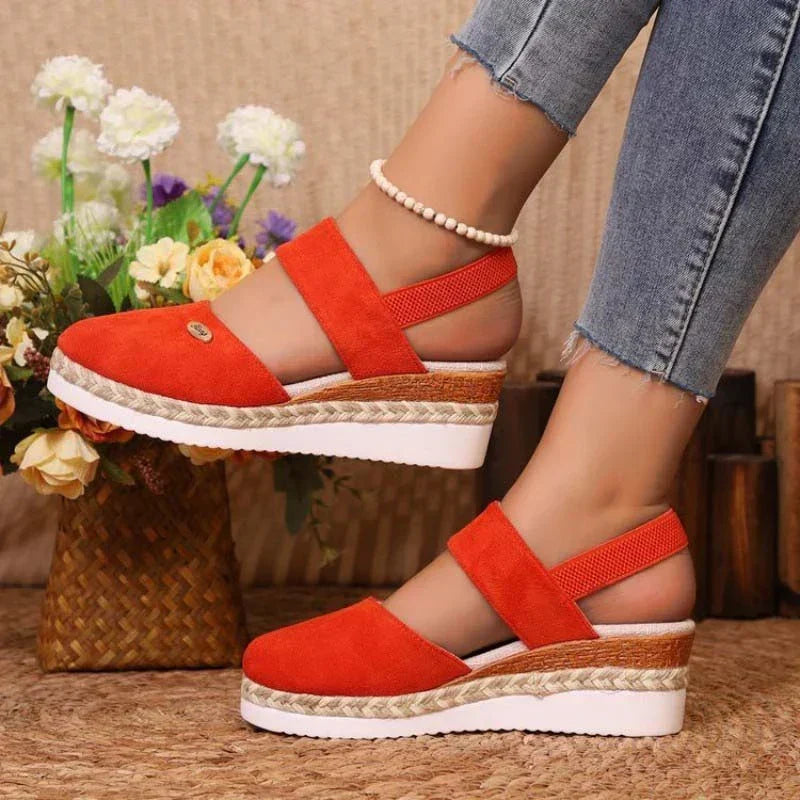 LW™ | Antonia - Comfortabele Orthopedische Plateau Sandalen met Ventilatie