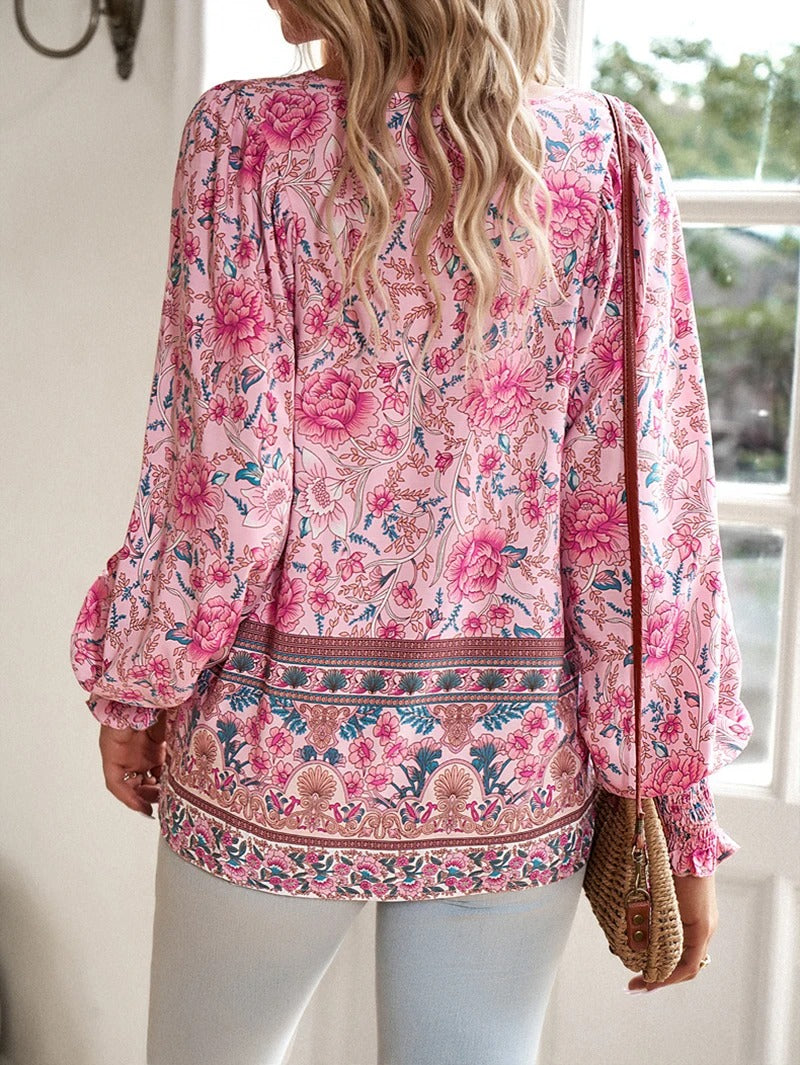 Helena™ | Zomer Bloemen Top