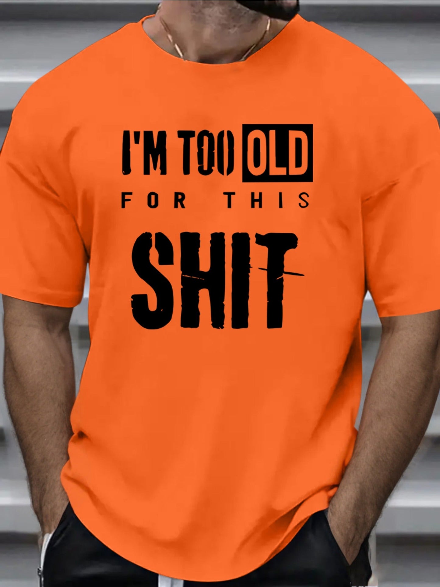 Te oud™ – Het T-shirt voor jou die geen onzin meer wil horen