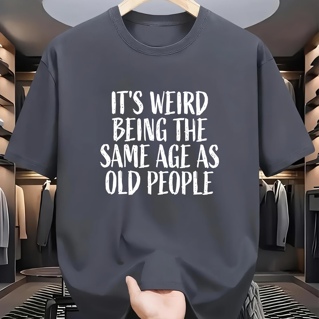 Weird™ – Het T-shirt dat je leeftijd met humor draagt