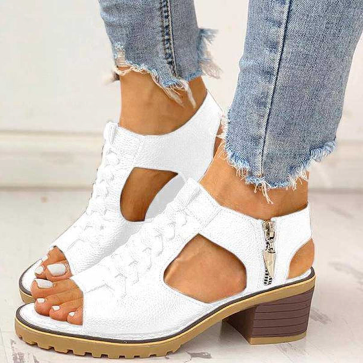 Ouida™ Elegante Hakken Sandalen