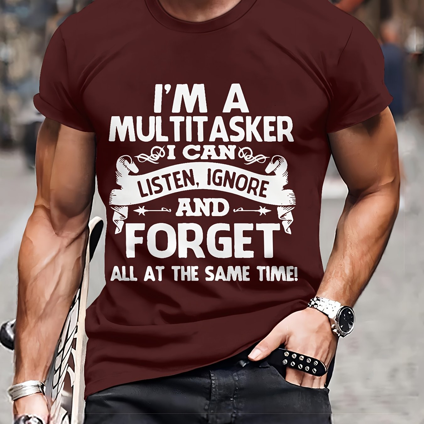 Multitasker™ – Voor mannen die alles (of niets) tegelijk doen