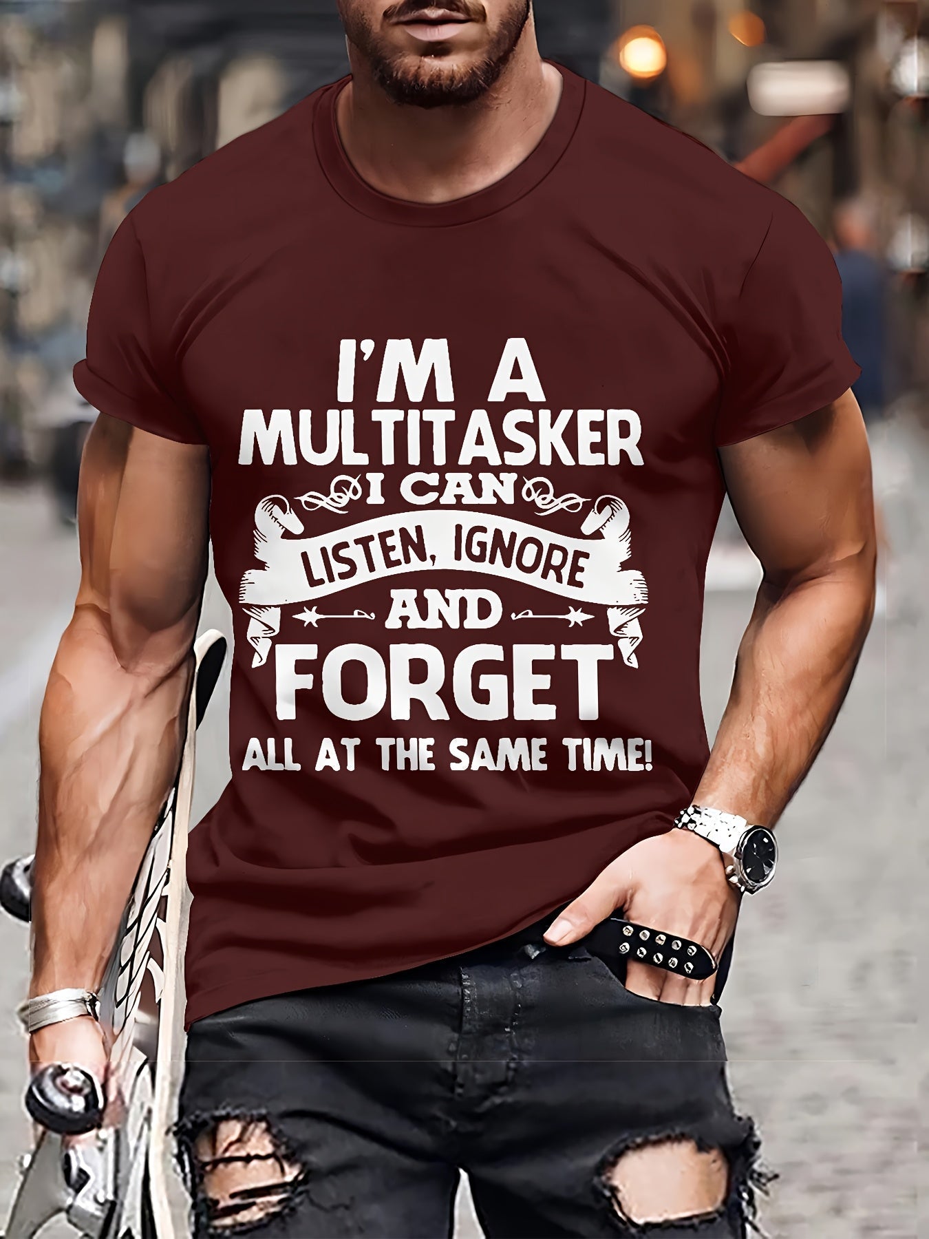 Multitasker™ – Voor mannen die alles (of niets) tegelijk doen