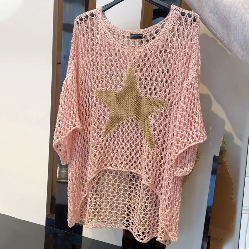 Jiah™ | Sterren Gebreide Top