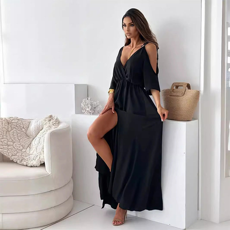 Isabella™ | Maxi Jurk met Split