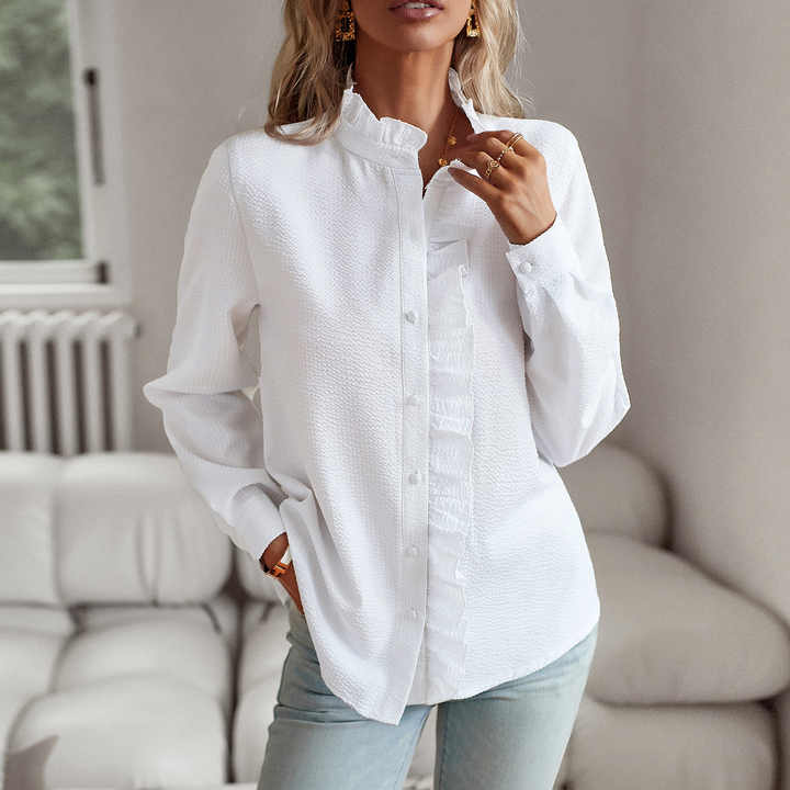 Belle™ | Elegante Polo Blouse