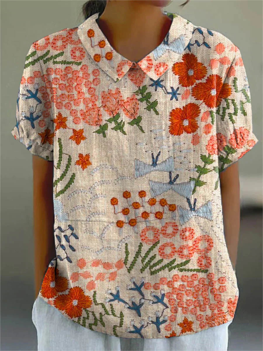 Léonie – Naïve Garden Blouse