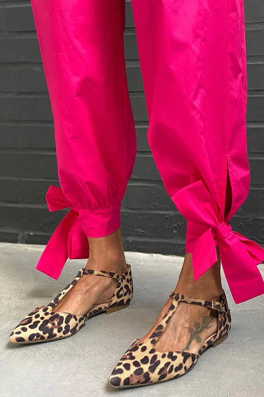 TAMARA | Elegante puntige ballerina met T-bandje voor een verfijnde stijl