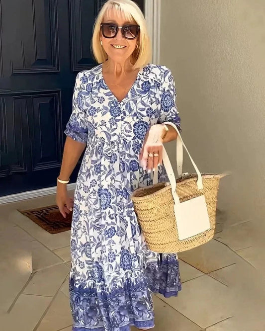 Nia – Elegante en comfortabele zomerjurk voor elke dag