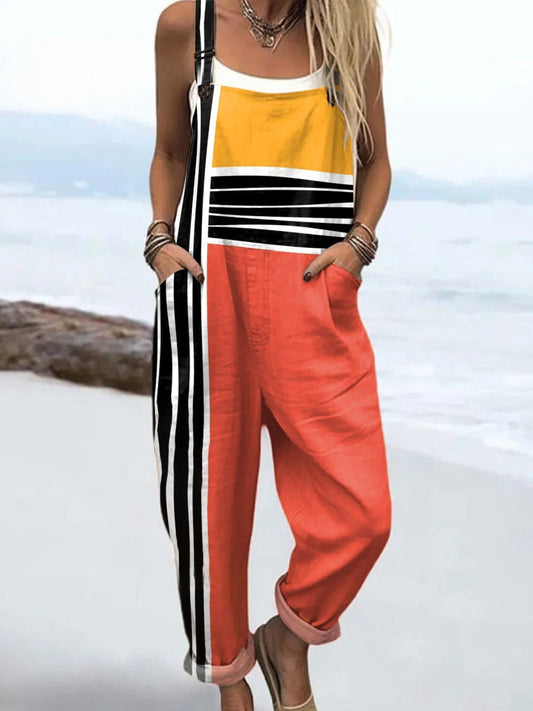 LW | Vintage Bloemen Jumpsuit voor Dames - Moeiteloze stijl & comfort de hele dag
