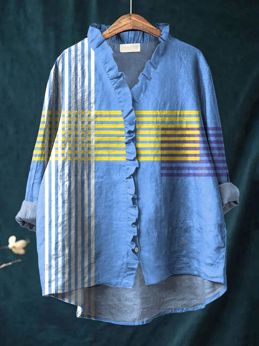 Tina Linen Top