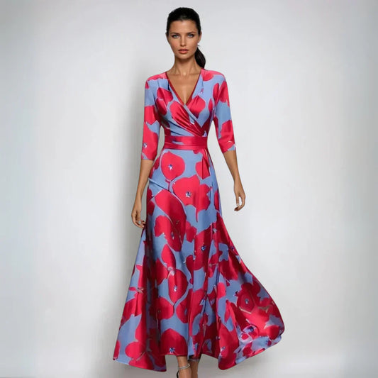 Lorena | Bloemenprint Wikkeljurk