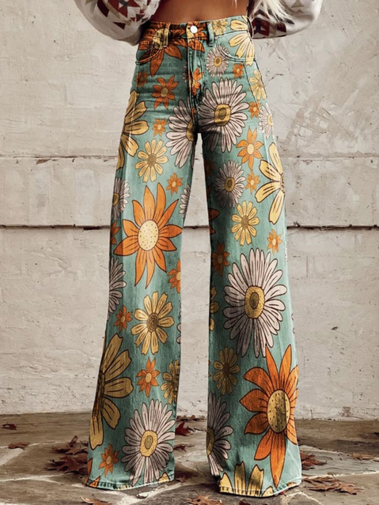 Daisy | Festival Bloom Wijde-Pantalon