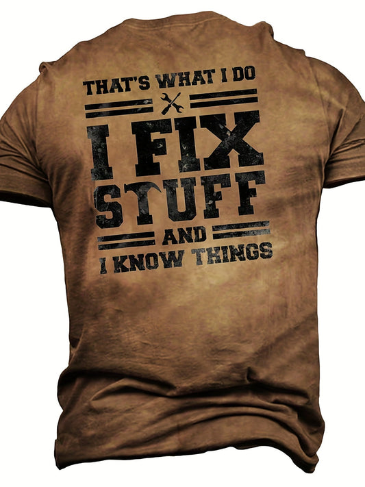 Stuffy™ – T-shirt met een stoere statement