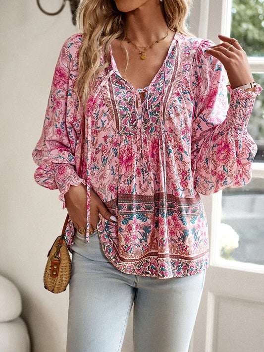 Helena™ | Zomer Bloemen Top