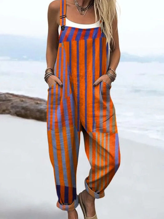 LW | Vintage Bloemen Jumpsuit voor Vrouwen - Moeiteloze stijl & comfort de hele dag