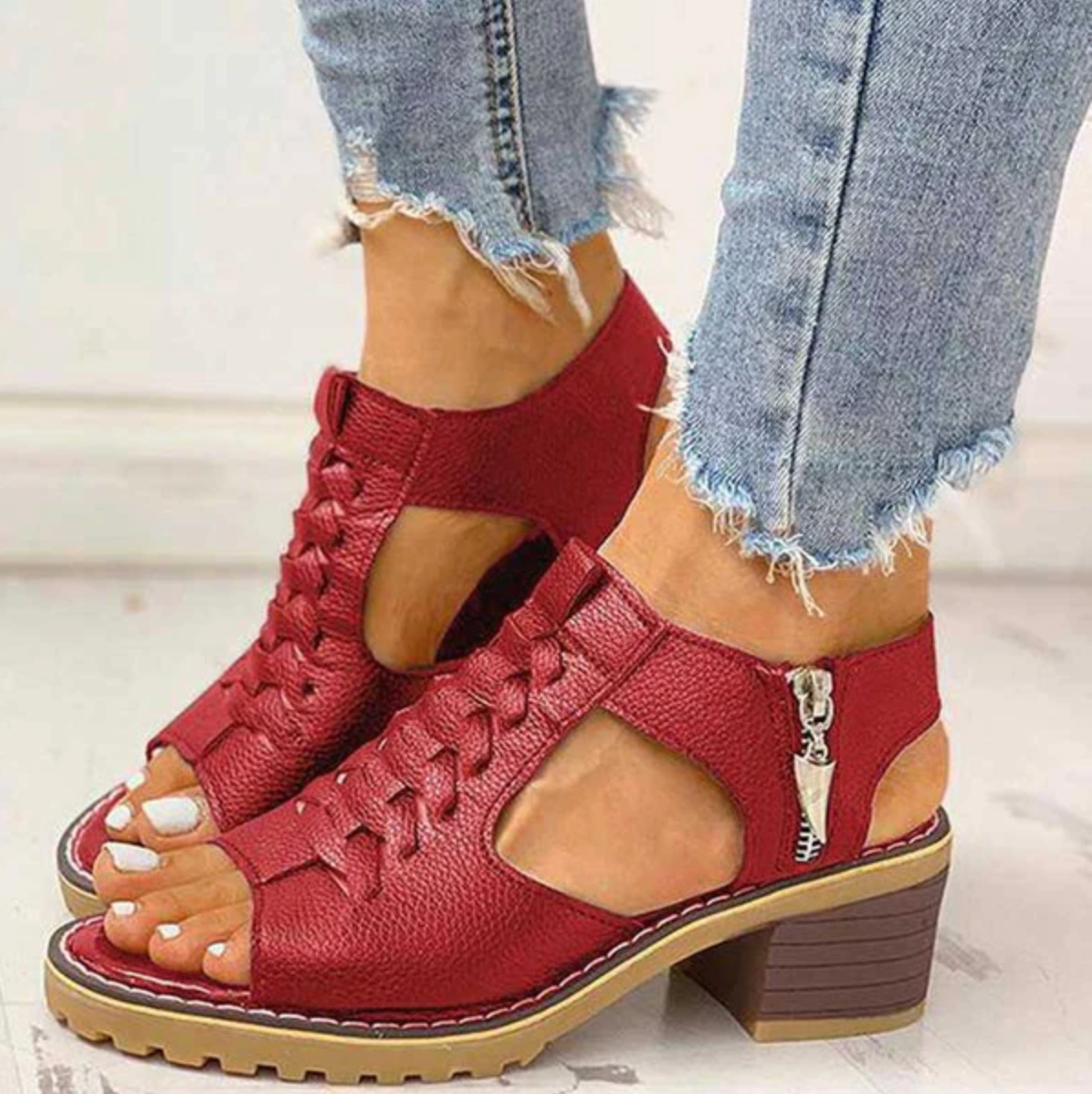 Ouida™ Elegante Hakken Sandalen