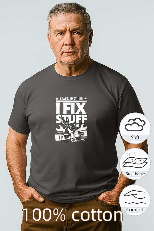 Fix™ – T-shirt met humor en attitude