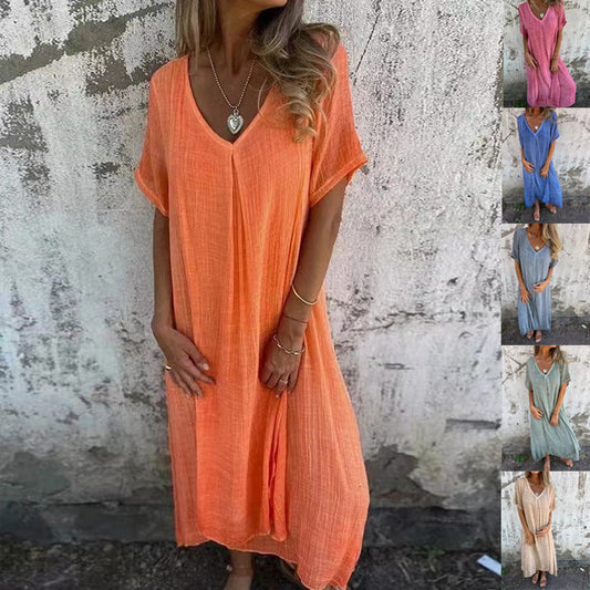 Naia™ | V-hals Jurk
