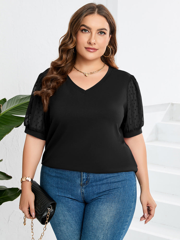 Rhianna™ | Elegante Puff-Sleeve Top