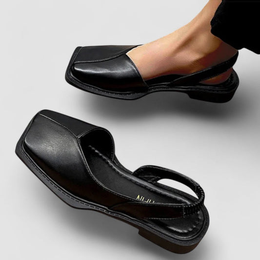 LW™ | Elise – Chic Slingbacks met Trendy Vierkante Neus