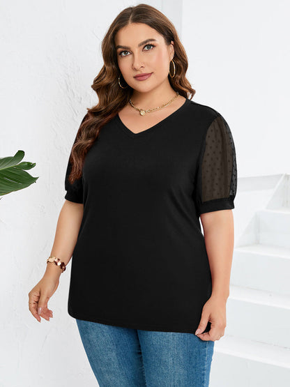 Rhianna™ | Elegante Puff-Sleeve Top